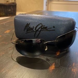 Maui Jim sunglasses and case